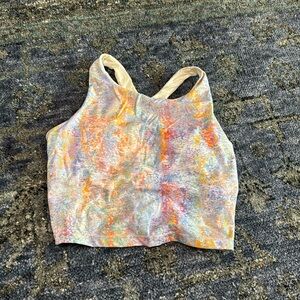 Cropped athletic top